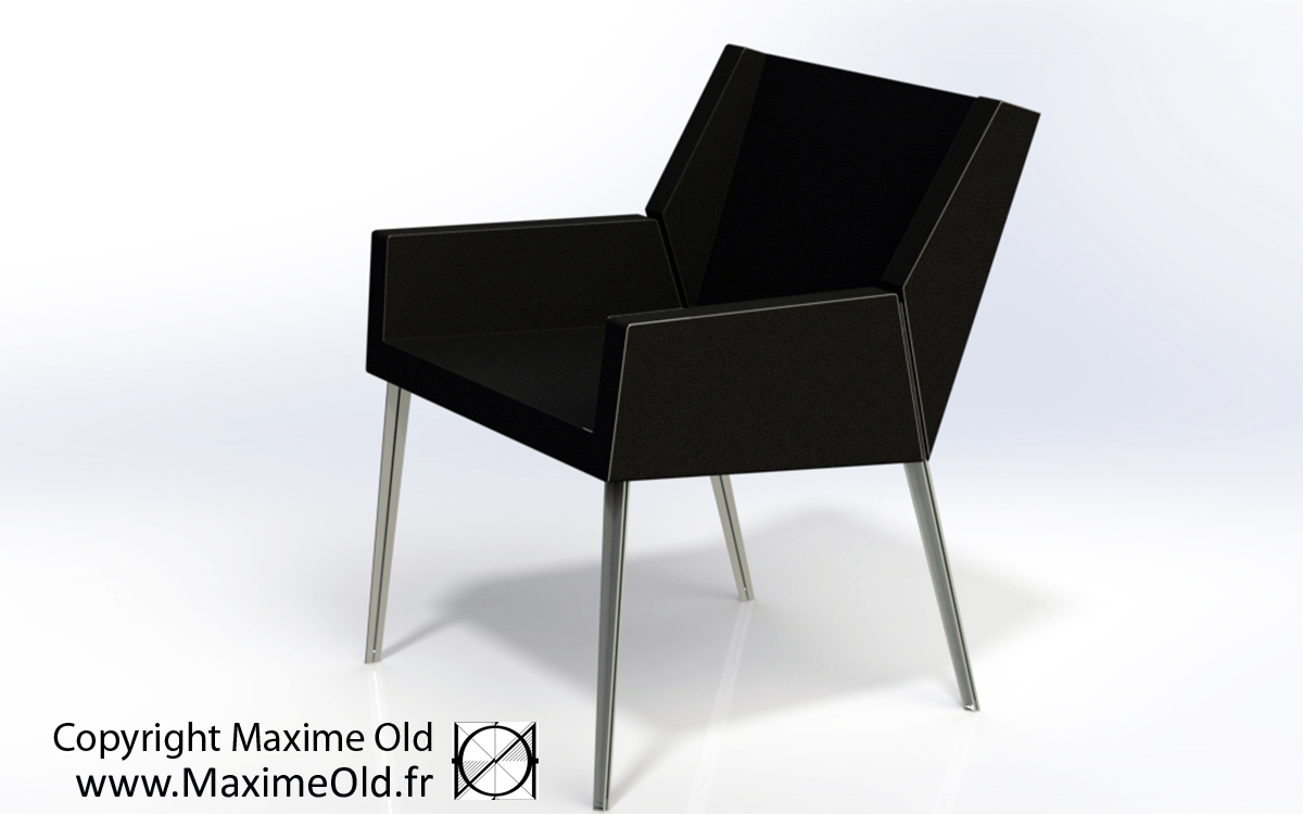 Maxime Old Bridge Armchair, designed for the cruise-liner France, now produced by Maxime Old Concept