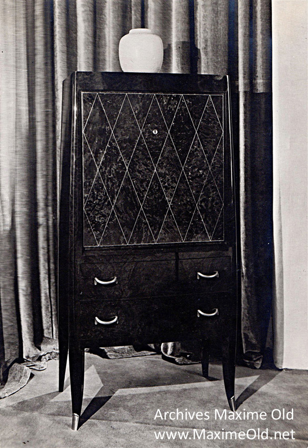 Maxime Old periods : E.J. Ruhlmann Writting desk 1608 - Art Deco Furniture