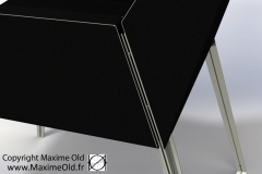 Fauteuil Bridge paquebot France Maxime Old par Maxime Old Concept