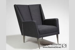 Fauteuil Détente Paquebot France Maxime Old Créateur de Meubles Modernes d'Art - Modern Art Furniture Designer une