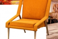 Exemplaire moutarde Fauteuil Léger Paquebot France Maxime Old Créateur de Meubles Modernes d'Art - Modern Art Furniture Designer