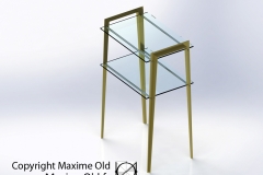 Maxime Old Grasshopper Table by Maxime Old Concept