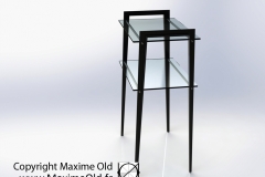 Maxime Old Grasshopper Table by Maxime Old Concept