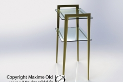 Maxime Old Grasshopper Table by Maxime Old Concept