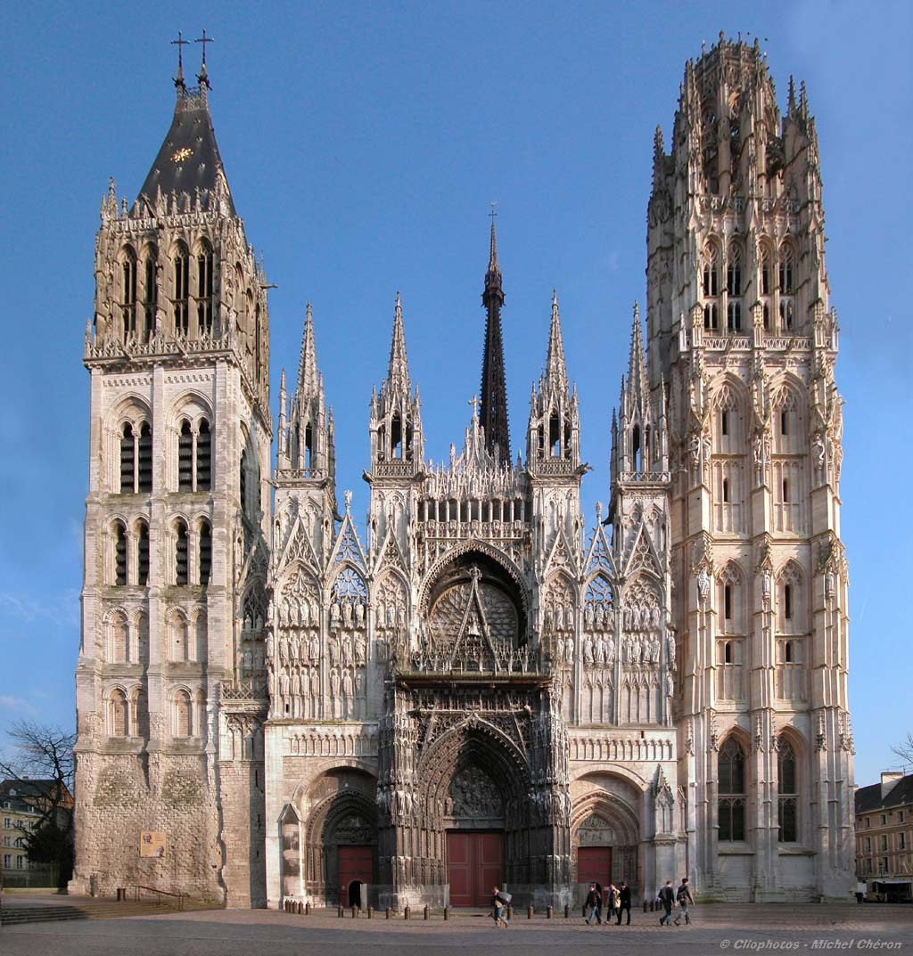 Cathédrale de Rouen Cathedrale : Réalisations Maxime Old visitables