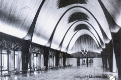 Grande salle de la Halle aux Toiles de Rouen Maxime Old 1960