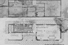 E.J. Ruhlmann Maison principale Plans RdC et 1er. P.Patout