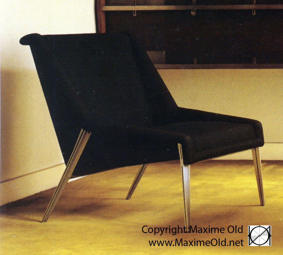 Maxime Old Modern Art Furniture Designer, Outstanding Customer Relationship : Light Armchair, SAD 1961 variation