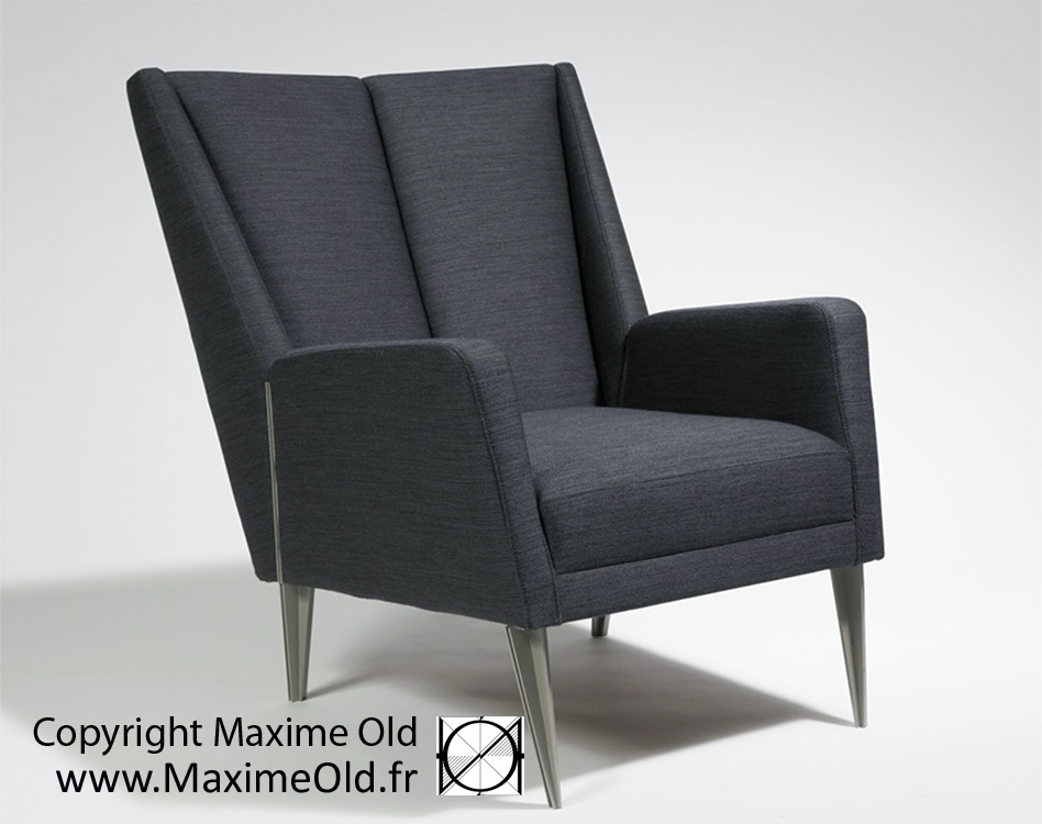 Maxime Old cruise-liner France Relaxing Armchair by Maxime Old Concept