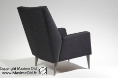 Maxime Old cruise-liner France Relaxing Armchair by Maxime Old Concept