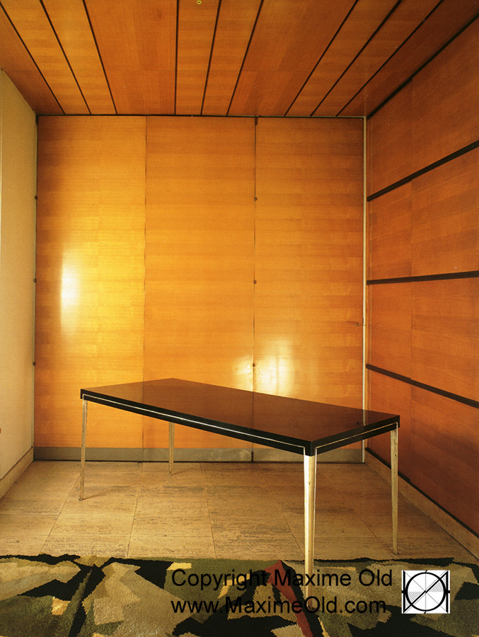 Table Onyx Paquebot France version SAM. Maxime Old - Créateur de Meubles Modernes d'Art