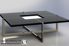 Table Rose des Vents Maxime Old par Maxime Old Concept