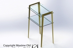 Table Sauterelle Maxime Old par Maxime Old Concept