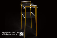 Table Sauterelle Maxime Old par Maxime Old Concept