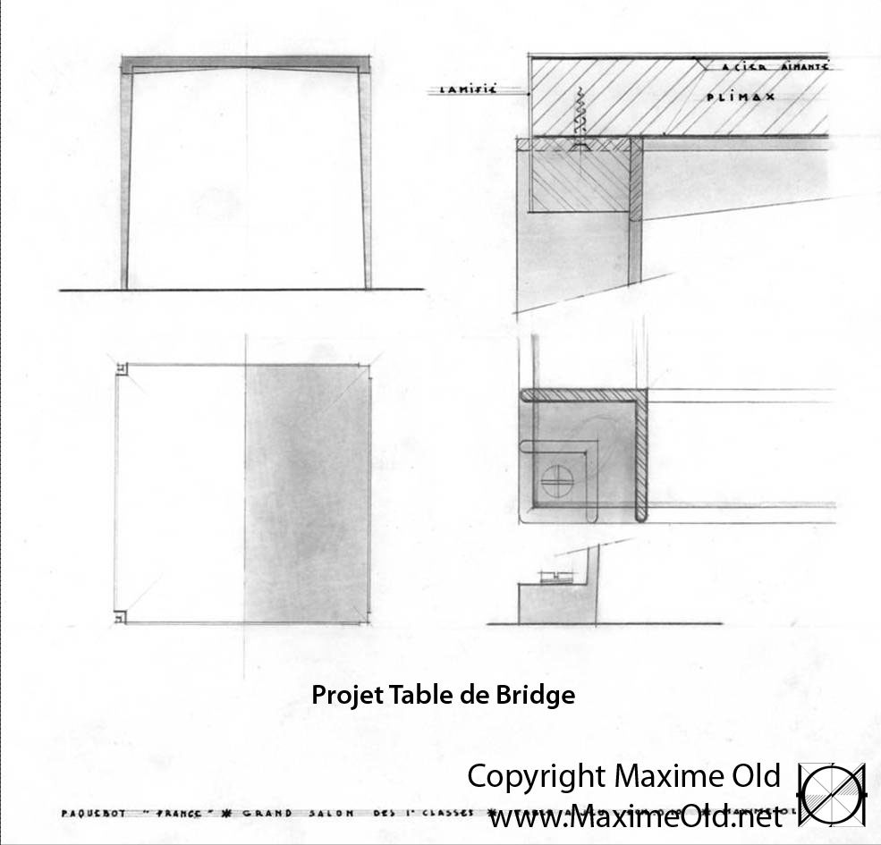 Team artwork : Maxime Old Table technical Design