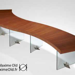 Maxime Old Paquebot France Wave Table